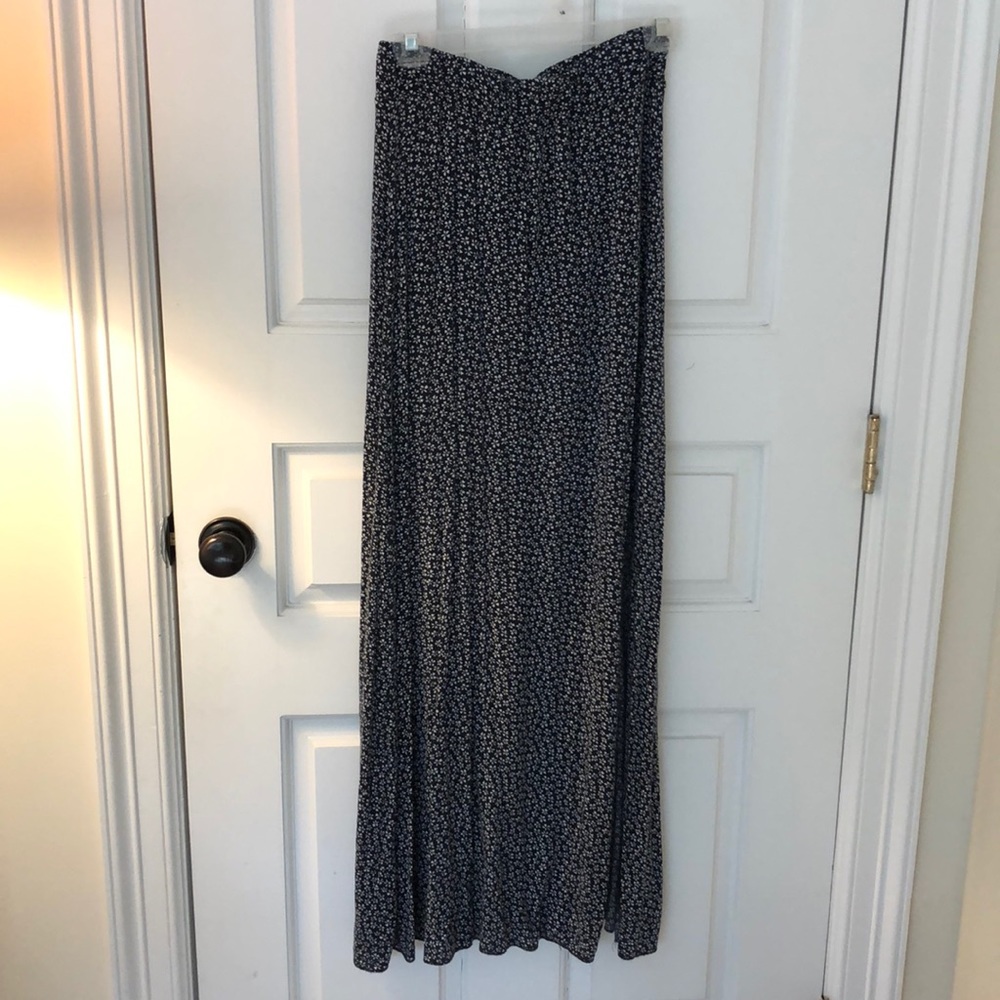 Brandy Melville Floral Maxi Skirt